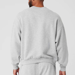 Sweat-shirt à col rond pour homme-Pull décontracté doux et confortable pour un usage quotidien, parfait pour la superposition en automne et en hiver - Product Image 4