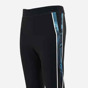 New Custom Sublimated Color Elastic Waist Straight Leg sublimation <b>Sweat</b> <b>Pants</b> Casual Polyester Spandex sublimation Sweatpants - Product Image 4