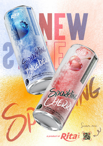 Hot xu hướng nước lấp lánh mix Cherry hương vị 320ml kiểu dáng đẹp có thể Việt Nam nhà máy nhãn hiệu riêng ngăn ngừa mất nước soda - Product Image 6