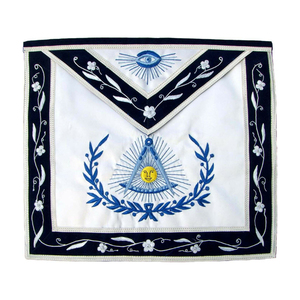 Masonic <b>Apron</b> Medium Blue Cord and Tassels CLEARANCE - Product Image 2