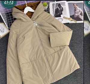 Manteau coupe-vent pour femme à col montant personnalisé pour l'hiver Veste polaire en duvet pour femmes - Product Image 6