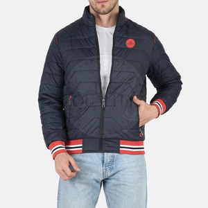 Blouson d'hiver matelassé pour homme grande taille 2025 avec col montant et logo personnalisable, haute qualité, écologique et respirant - Product Image 5