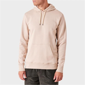 Sudadera con capucha y logotipo personalizado para hombre Sudadera con capucha de ajuste clásico Sudadera con capucha de algodón cómoda con bolsillos de canguro sin cremallera - Product Image 2