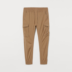 Pantalons de survêtement amples et surdimensionnés pour hommes, en coton, en velours côtelé, coupe-vent, respirants, avec cordon de serrage - Product Image 1