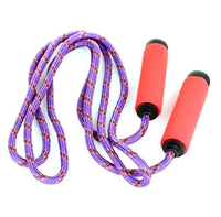 Poignées en éponge en cuir personnalisées de haute qualité pour enfants, corde à sauter lourde, poignée lourde bon marché