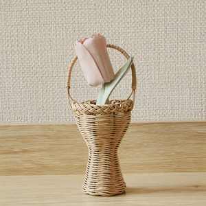 Nouveauté mini vase à fleurs en rotin fait main naturel pour la décoration de la maison fabriqué au Vietnam vente en gros meilleure vente - Product Image 4