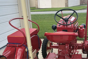 PRÊT À CONDUIRE - VÉHICULE D'OCCASION À VOLANT À GAUCHE |   Conduite à droite |   Tracteur Porsche Diesel Junior 108 de 1960 - Product Image 6