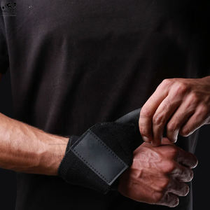 Recién llegado, muñequeras resistentes de alta calidad, algodón, accesorios para gimnasio, levantamiento de pesas, correas para gimnasio, muñequeras para gimnasio - Product Image 4