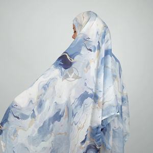 New Manufacturer in Stock Bawal Printing <b>Modal</b> Cotton Hood Ironless Muslim Women Printed Marble <b>Hijab</b> Scarf For Women OEM - Product Image 6