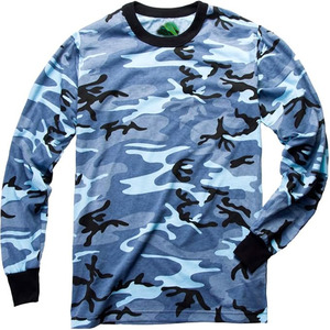 Camiseta de caza de manga larga con estampado de camuflaje para exteriores personalizada Camiseta de camuflaje regular de manga corta con logotipo personalizado fabricada por Dress Sports - Product Image 6