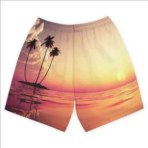 Oferta Especial: Shorts de Baño Personalizados para Hombre, Secado Rápido, Ecológicos, con Cordón Ajustable y Logotipo Frontal, OEM Disponible - Product Image 3
