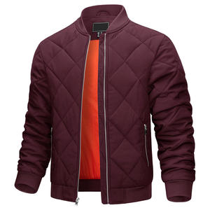 Chaqueta Bomber de Invierno Gruesa Personalizada para Hombre con Interior Grueso, Forro Suave, Cremallera Segura, Ajuste Contemporáneo y Soporte de Marca Privada - Product Image 1