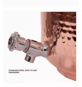 Luxury Designer Pure Copper Antique Gold-Plated Water Dispenser Handcrafted Design for Modern <b>Kitchen</b> Low Cost AALIYAN IMPEX - Product Image 6