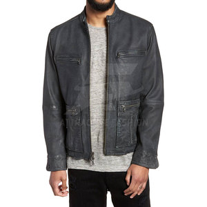 Modern <b>Men</b> <b>Leather</b> <b>Jackets</b> With Soft Inner Comfort For Casual Winter <b>Jackets</b> Everyday Look - Product Image 2