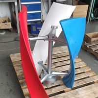 Générateur vertical pour énergie éolienne, vente directe en usine, 100W, 200W, 300W, 400W, peut personnaliser l'éolienne, turbine éolienne de haute qualité