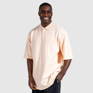 Camiseta Polo extragrande de algodón 100% de alta calidad, camisetas Polo personalizadas de manga corta transpirables de talla grande para hombre, camisetas con estampado de marca - Product Image 3