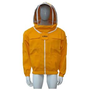 Chaquetas de algodón para apicultura atractivas del fabricante, logotipo personalizado, ropa de seguridad transpirable de talla grande a prueba de picaduras - Product Image 4