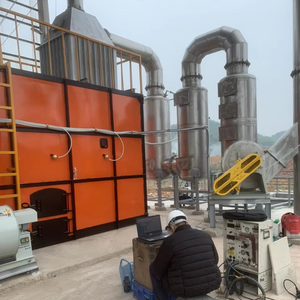 Incinérateur thermique automatique sans carburant |   Four de traitement des déchets industriels facile à utiliser, équipement de contrôle des émissions industrielles - Product Image 1