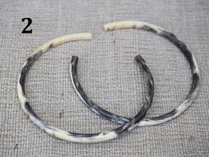 Boucles d'oreilles en corne de buffle pour filles, boucles d'oreilles pour femmes, bijoux en corne, corne naturelle pour femmes, haute qualité - Product Image 3