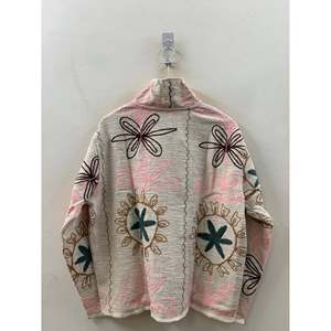 Veste Bagh en tissu respirant couleur ivoire pour le printemps - Product Image 2
