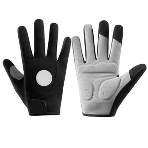 Guantes de Ciclismo de Invierno para Dedos Completos, Resistentes al Viento, para Bicicleta de Montaña, Antideslizantes, con Palma Acolchada, Compatibles con Pantalla Táctil, para Gimnasio al Aire Libre - Product Image 1
