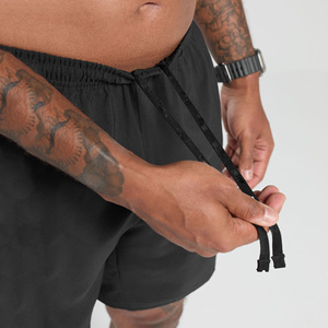 High Street Style Hombres Fitness Jogging Gym Shorts Calidad Color sólido Impreso Casual Shorts Cintura elástica Cierre para hombres Jóvenes - Product Image 6