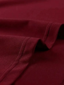 Sudadera CON CAPUCHA DE PRIMAVERA/invierno para hombre, estilo Atlético clásico, corte Regular, granate, algodón 100%, rizo francés para gimnasio al aire libre Plus - Product Image 5