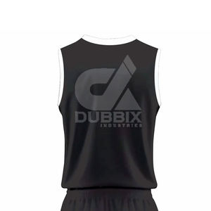 Camiseta de Baloncesto Personalizada de Talla Grande para Hombre, Sin Mangas, de Alta Calidad, Transpirable, Uniforme de Equipo - Product Image 4