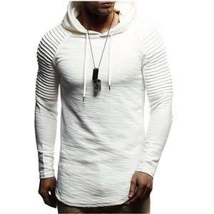 เสื้อฮู้ดดี้ทรงบ็อกซี่ผ้าเฟรนช์เทอร์รี่สองชั้นแบบกำหนดเอง ผ้าฝ้าย 400 แกรม สไตล์สตรีทแวร์ เสื้อฮู้ดดี้ครอปหนาน้ำหนักมากสำหรับผู้ชาย เสื้อฮู้ดดี้ 500 แกรม ผู้ผลิต - Product Image 6