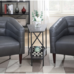 Table basse vintage à cadre en métal pour la maison Mobilier de chevet multifonctionnel moderne pour le salon et la chambre à coucher pour la maison mobile - Product Image 4