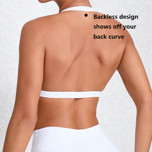 สปอร์ตบราไร้รอยต่อสำหรับผู้หญิงสปอร์ตบราไร้รอยต่อรับแรงกระแทกสูงโลโก้ได้ตามต้องการ - Product Image 3