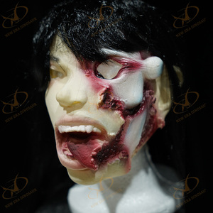 Halloween bên cosplay đẫm máu kinh tởm khuôn mặt đáng sợ Khủng Bố mặt nạ - Product Image 6