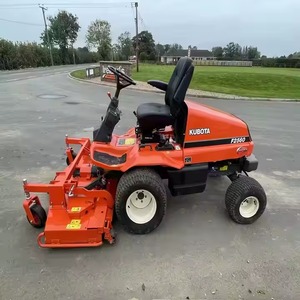 Pour 4x4 Mini tracteur de jardin de qualité industrielle 2 temps tondeuse à gazon 5.5HP 125cc 4-en-1 hauteur de coupe équipement agricole - Product Image 1