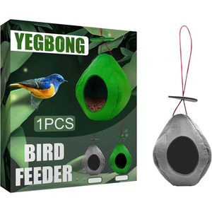 Easy-to-Fill Outdoor <b>Hanging</b> Hummingbird Feeder for Backyard Birds for Patio Window <b>Garden</b> - Product Image 1