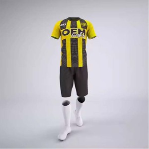Tùy Chỉnh Thoải Mái Người Đàn Ông Của Bóng Đá Jersey Đồng Phục Bóng Đá <span class=keywords><strong>Kit</strong></span> Cao Cấp Tùy Chỉnh Bóng Đá Mặc - Product Image 6
