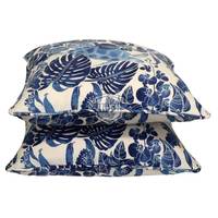 Housses de coussin pour l'extérieur, bleu, motif tortue, design, à usage domestique, dernier prix, 2023