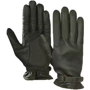 Guantes de vestir de cuero auténtico de calidad y diseño premium Guantes de dedo completo de Pakistán para exteriores de Salva Leather - Product Image 3