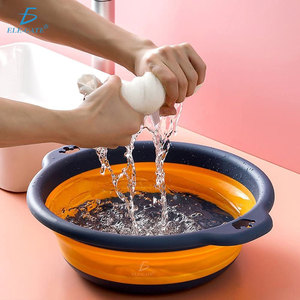 Ciotola Pieghevole in Plastica Taglia L e Cesto per Frutta e Verdura - Utensili per Frutta e Verdura - Product Image 1