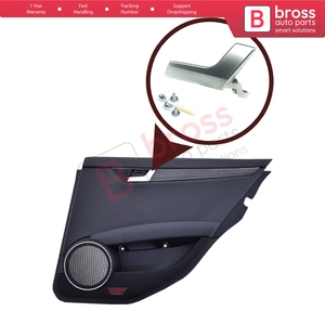 BDP893 Interior Door Handle Chrome Plated MATT Right Side 2047202763 for W204 - Product Image 5
