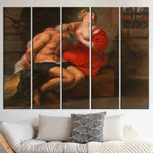 Impression sur toile du couple Peter Paul Rubens - Décoration murale élégante, 5P : Gallery Wrapped - Product Image 1