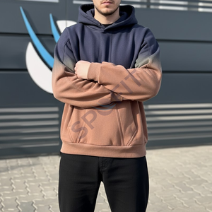 280gsm <b>Winter</b> Digital Printing Sun Fade Hoodie <b>Men</b> Heavy Weight 100% Cotton Fleece Regular Fit Premium Quality Street <b>Wear</b> - Product Image 3