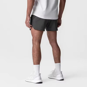 Shorts de sport pour homme, solides, pour la course à pied, le jogging, l'entraînement, le yoga, le basketball, vêtements de sport décontractés d'extérieur, double couche, imperméables - Product Image 2