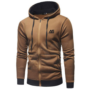 Servicio OEM, Diseño Único, Sudaderas con Cremallera para Hombre, Básicas, Duraderas, Precio al por Mayor - Product Image 4