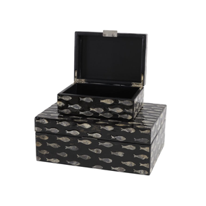 Wholesale Modern Mother of Pearl Shell <b>Decorative</b> <b>Boxes</b> for Home Decor Cosmetic <b>Storage</b> Box Made in Vietnam - Product Image 4