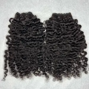 3 Bundles 26 28 30 Inches Burmese Curly With HD Lace 5*5 Closure To Make Wig Human Hair Extensions From Cloudy Hair