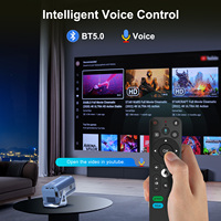 Projecteur Android 11 1080P B11 200 ANSI Lumens 4K LCD  Portable intelligent pour la maison et l'extérieur
