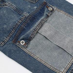 Vente en gros de jeans cargo décontractés d'été personnalisés shorts baggy en denim de grande taille pour hommes vêtements de ville d'extérieur pour hommes - Product Image 2
