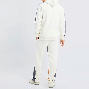 Oem Plus Size Manufacturer Custom <b>Loose</b> Fitted Men Tracksuits 100% Cotton Men Breathable Flared Tracksuits for Casual Wear - Product Image 2