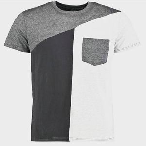 Camisetas de hombre de algodón 100% impresas personalizadas | Tela transpirable de 240g ecológica de punto de manga corta OEM Ajuste regular personalizado - Product Image 6