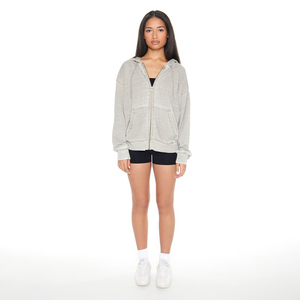 เสื้อสเวตเตอร์สวมหัวแบบลำลองสำหรับผู้หญิงเสื้อสเวตเตอร์แขนยาวมีฮู้ดออกแบบโลโก้ได้ตามต้องการสำหรับฤดูใบไม้ผลิ2024 - Product Image 5